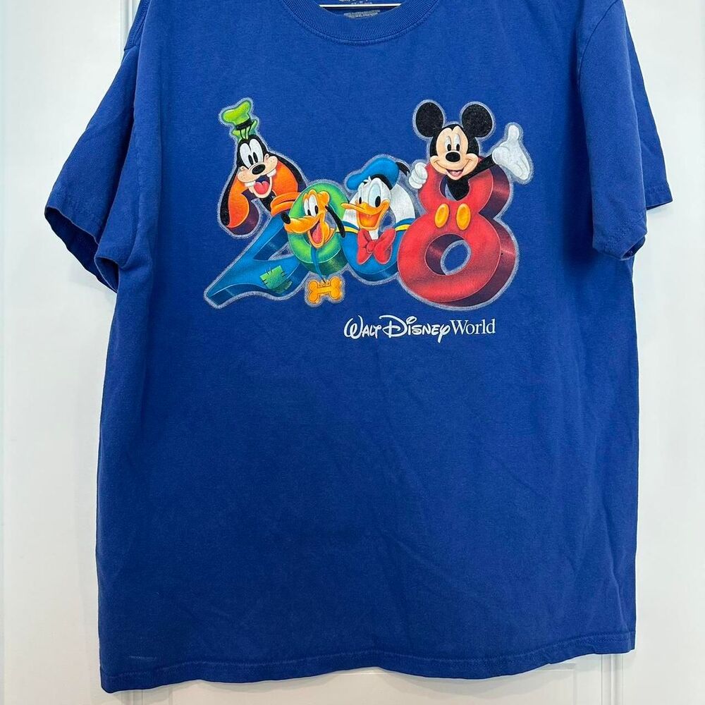 Disney Men's Blue T-shirt